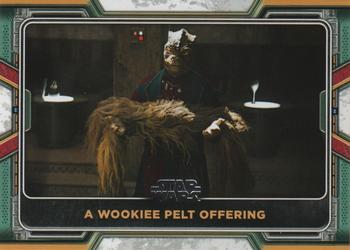 2022 Topps Star Wars: The Book of Boba Fett #8 A Wookie Pelt Offering Front