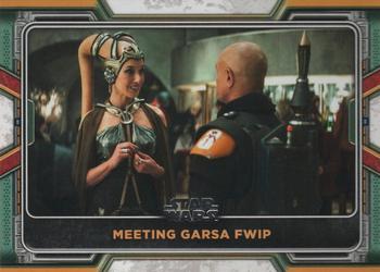 2022 Topps Star Wars: The Book of Boba Fett #13 Meeting Garsa Fwip Front