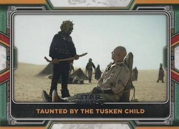 2022 Topps Star Wars: The Book of Boba Fett #6 Taunted by the Tusken Child Front