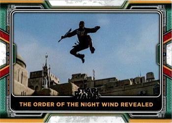 2022 Topps Star Wars: The Book of Boba Fett #14 The Order of the Night Wind Revealed Front