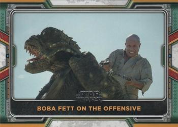 2022 Topps Star Wars: The Book of Boba Fett #20 Boba Fett on the Offensive Front