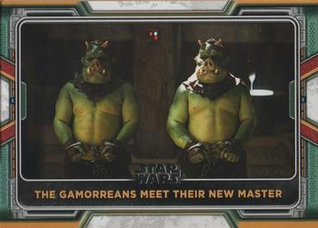 2022 Topps Star Wars: The Book of Boba Fett #11 The Gamorreans Meet Their New Master Front