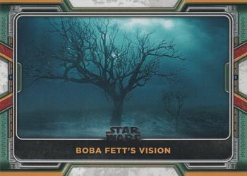 2022 Topps Star Wars: The Book of Boba Fett #37 Boba Fett's Vision Front