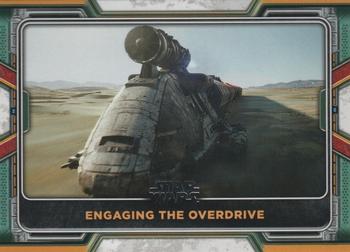 2022 Topps Star Wars: The Book of Boba Fett #35 Engaging the Overdrive Front