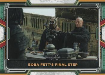 2022 Topps Star Wars: The Book of Boba Fett #40 Boba Fett's Final Step Front