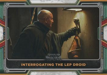 2022 Topps Star Wars: The Book of Boba Fett #58 Interrogating the LEP Droid Front