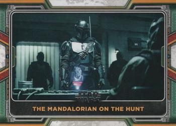 2022 Topps Star Wars: The Book of Boba Fett #63 The Mandalorian on the Hunt Front