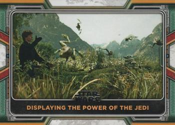 2022 Topps Star Wars: The Book of Boba Fett #75 Displaying the Power of the Jedi Front
