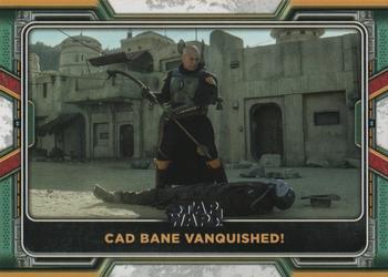 2022 Topps Star Wars: The Book of Boba Fett #94 Cad Bane Vanquished! Front
