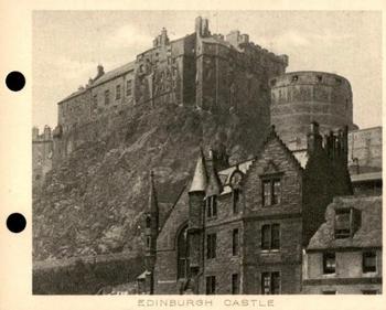 1927 Nicolas Sarony & Co. Links with the Past Series 2 (Large) #39 Edinburgh Castle Front
