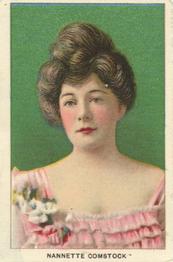 1909-10 American Tobacco Actress Series (T27) #NNO Nanette Comstock Front
