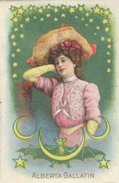 1909-10 American Tobacco Actress Series (T27) #NNO Alberta Gallatin Front