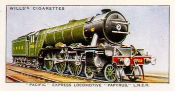 1994 Imperial Tobacco 1936 Wills's Railway Engines Reprint #6 Pacific Express Loco. 