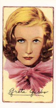 1997 Card Promotions 1935 Gallaher Signed Portraits of Famous Stars (reprint) #7 Greta Garbo Front