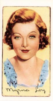 1997 Card Promotions 1935 Gallaher Signed Portraits of Famous Stars (reprint) #12 Myrna Loy Front