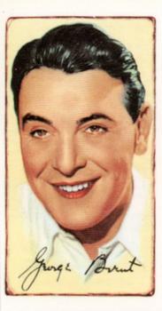 1997 Card Promotions 1935 Gallaher Signed Portraits of Famous Stars (reprint) #23 George Brent Front