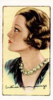 1997 Card Promotions 1935 Gallaher Signed Portraits of Famous Stars (reprint) #39 Constance Cummings Front