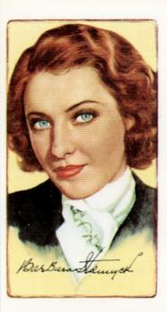 1997 Card Promotions 1935 Gallaher Signed Portraits of Famous Stars (reprint) #44 Barbara Stanwyck Front