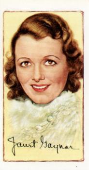 1997 Card Promotions 1935 Gallaher Signed Portraits of Famous Stars (reprint) #46 Janet Gaynor Front