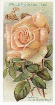 1994 Card Collectors Society 1912 Wills's Cigarettes Roses (Reprint) #2 Madame Jules Gravereaux Front