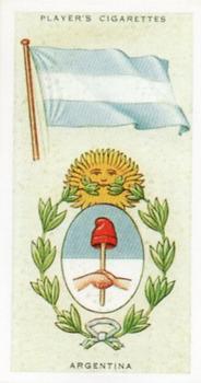 1996 Card Collectors Society 1936 Player's National Flags and Arms (Reprint) #2 Argentina Front