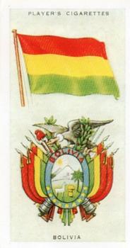 1996 Card Collectors Society 1936 Player's National Flags and Arms (Reprint) #5 Bolivia Front