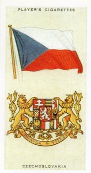 1996 Card Collectors Society 1936 Player's National Flags and Arms (Reprint) #12 Czechoslovakia Front