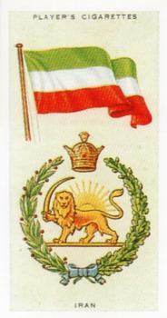 1996 Card Collectors Society 1936 Player's National Flags and Arms (Reprint) #22 Iran Front