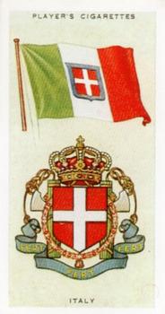 1996 Card Collectors Society 1936 Player's National Flags and Arms (Reprint) #25 Italy Front