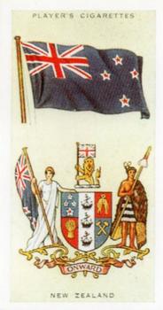 1996 Card Collectors Society 1936 Player's National Flags and Arms (Reprint) #31 New Zealand Front