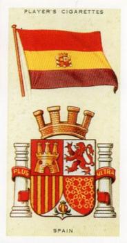 1996 Card Collectors Society 1936 Player's National Flags and Arms (Reprint) #41 Spain Front