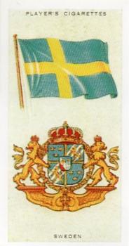 1996 Card Collectors Society 1936 Player's National Flags and Arms (Reprint) #42 Sweden Front