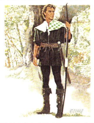 1982 Player's Tom Thumb Myths & Legends #12 Robin Hood Front