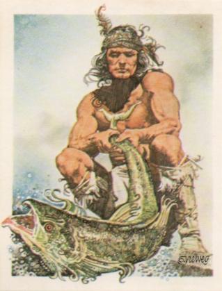 1982 Player's Tom Thumb Myths & Legends #22 Hiawatha Front