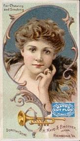 1880-90 Mayo's Cut Plug Actresses (N295) #NNO Dorothy Dene Front