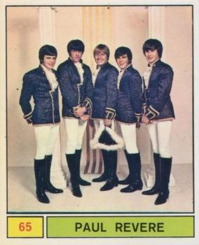 1969 Panini Cantanti #65 Paul Revere and the Raiders Front