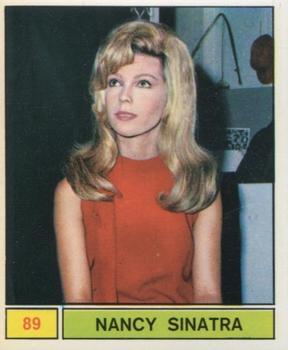 1969 Panini Cantanti #89 Nancy Sinatra Front