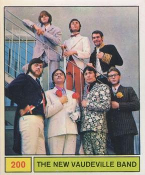 1969 Panini Cantanti #200 The New Vaudeville Band Front