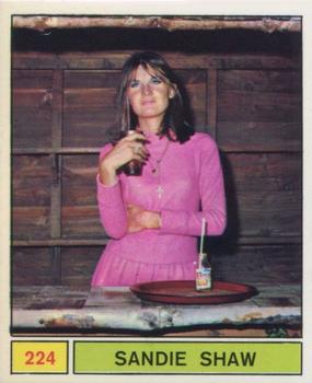 1969 Panini Cantanti #224 Sandie Shaw Front