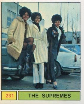 1969 Panini Cantanti #231 The Supremes Front