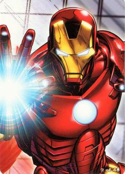 2015 NECA Marvel Hubsnaps #2 Iron Man Front