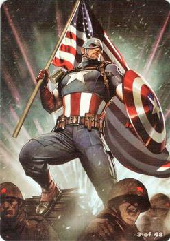 2015 NECA Marvel Hubsnaps #3 Captain America (Ultimate) Front