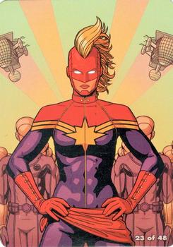 2015 NECA Marvel Hubsnaps #23 Captain Marvel Front