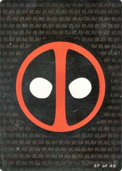 2015 NECA Marvel Hubsnaps #37 Deadpool Logo Front