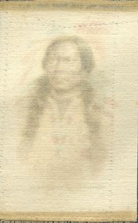 1910 American Tobacco Indian Chiefs Silks (S67) #12 John Yellow Flower Back