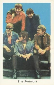 1968 TV68 Popbilder (Dutch Gum Unnumbered) #NNO The Animals Front