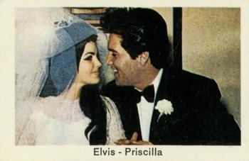 1968 TV68 Popbilder (Dutch Gum Unnumbered) #NNO Elvis Presley / Priscilla Presley Front