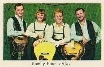 1968 TV68 Popbilder (Dutch Gum Unnumbered) #NNO Family Four »RCA« Front