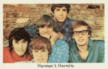 1968 TV68 Popbilder (Dutch Gum Unnumbered) #NNO Herman's Hermits Front
