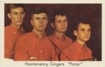 1968 TV68 Popbilder (Dutch Gum Unnumbered) #NNO Hootenanny Singers “Polar” Front